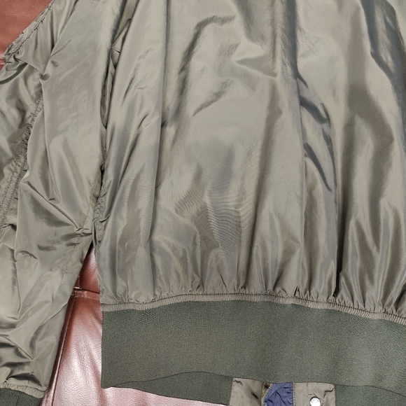Green Moncler bomber jacket size 1 - Picture 12 of 14